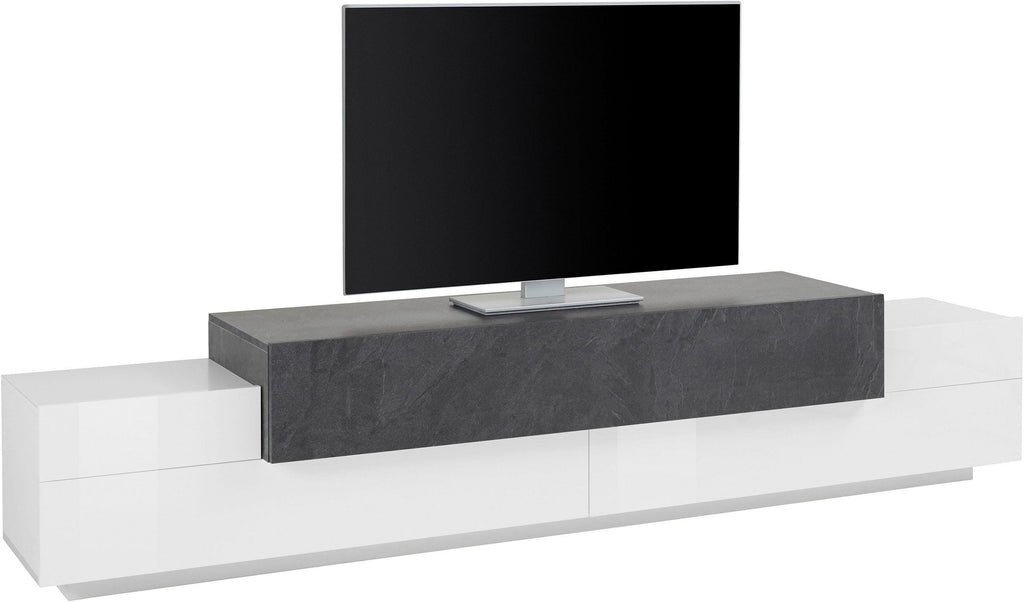 Porta tv CORO 240 cm 3 ante a ribalta - Milano 7 Arte e Design
