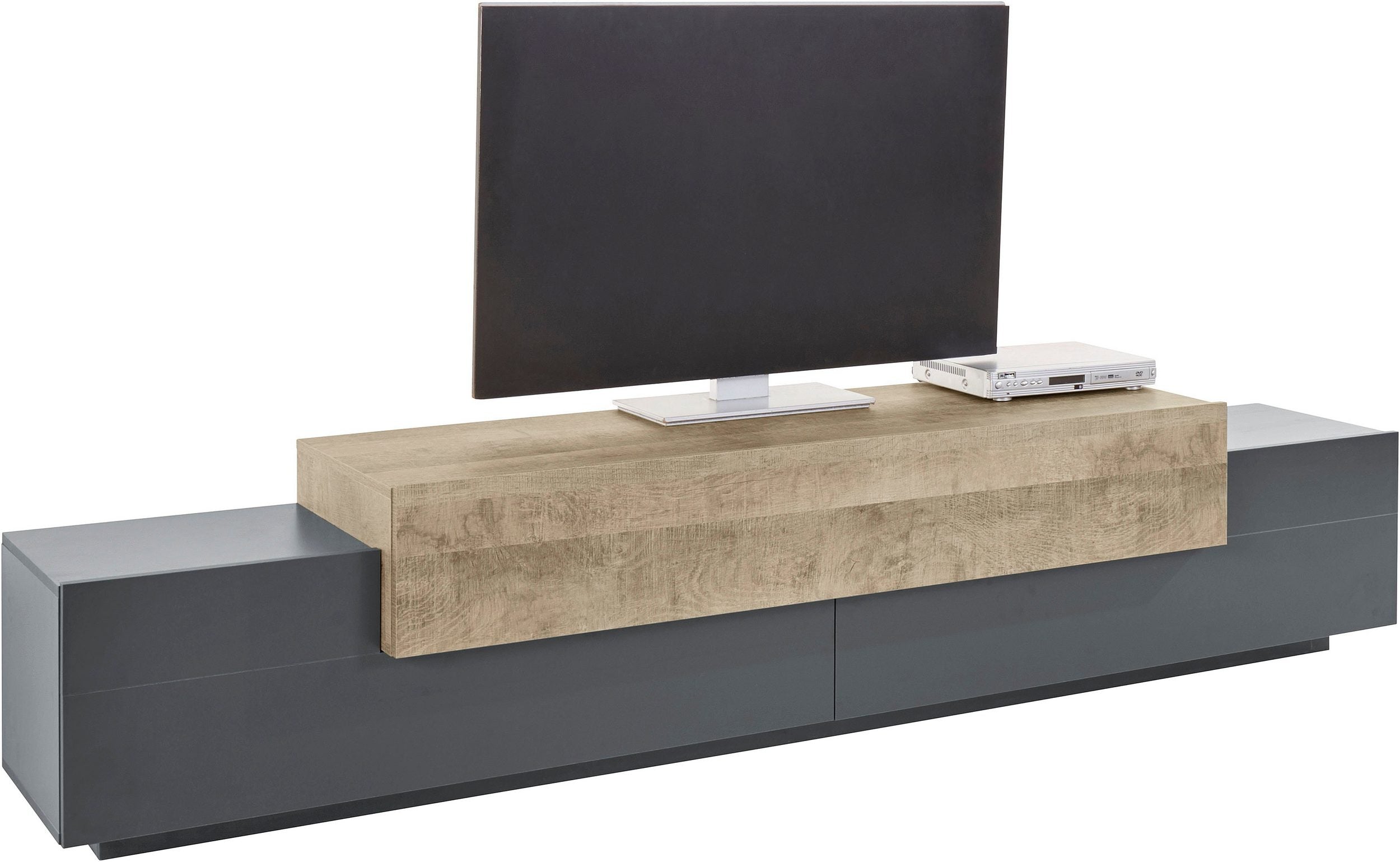 Porta tv CORO 240 cm 3 ante a ribalta - Milano 7 Arte e Design