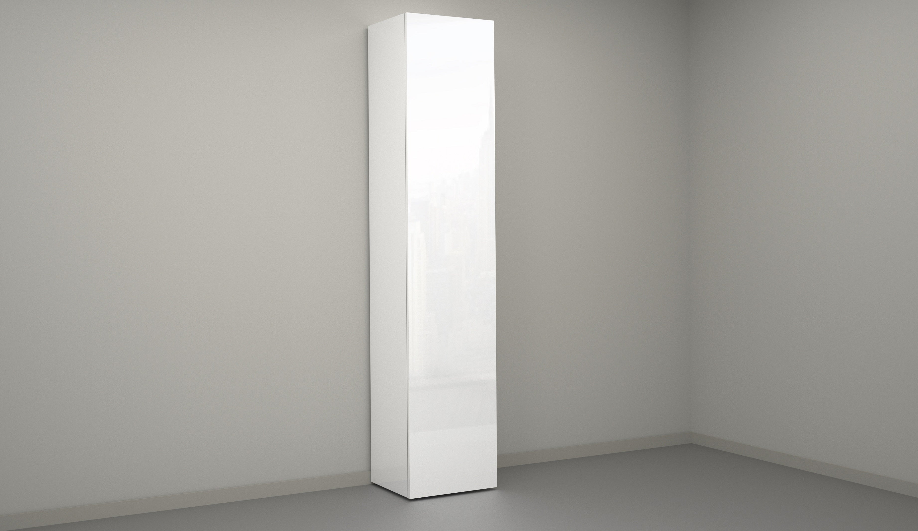 Armadio scarpiera KOMPACT a 1 anta battente