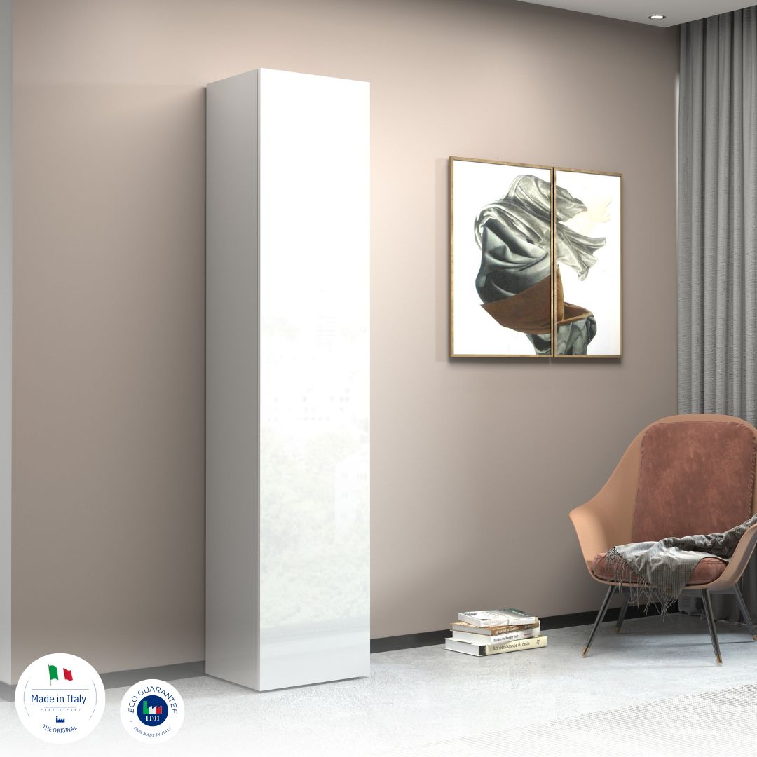 Armadio scarpiera KOMPACT a 1 anta battente