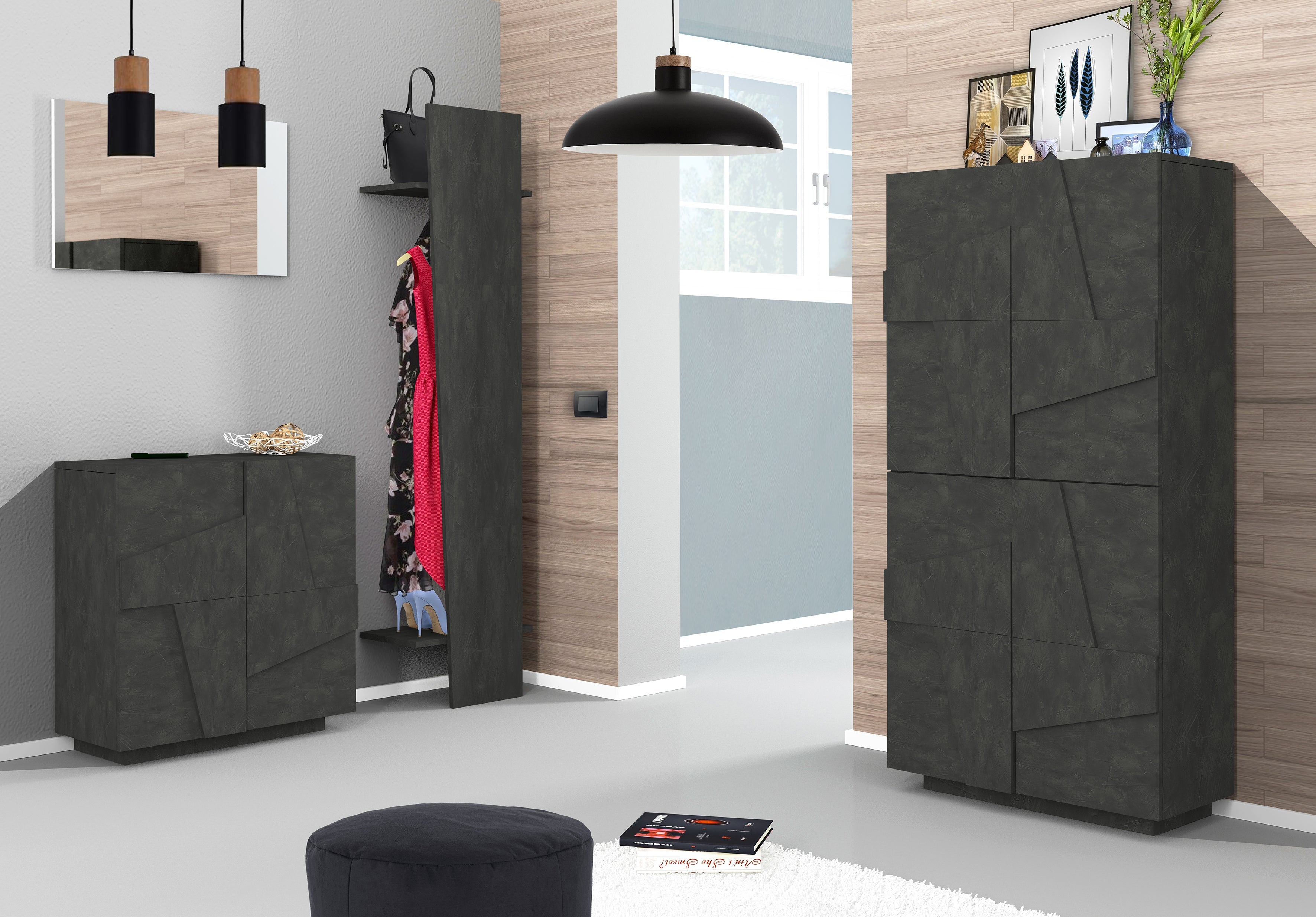 Scarpiera PING 2 ante battenti - Milano 7 Arte e Design