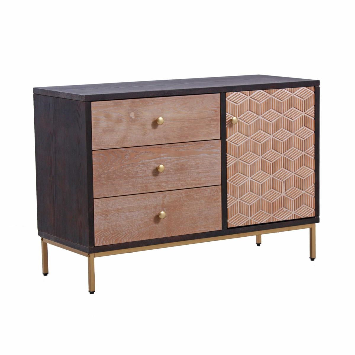 Credenza in legno "Rabat" 100X40H70 - Milano 7 Arte e Design