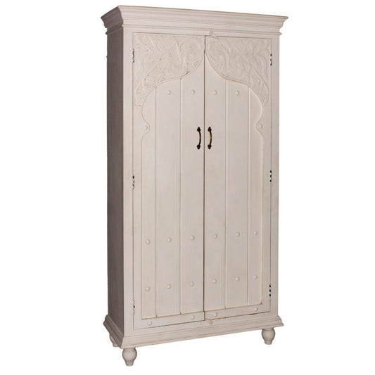 Armadio in mango bianco 100X42H192