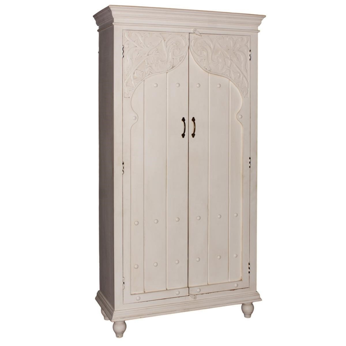 Armadio in mango bianco 100X42H192