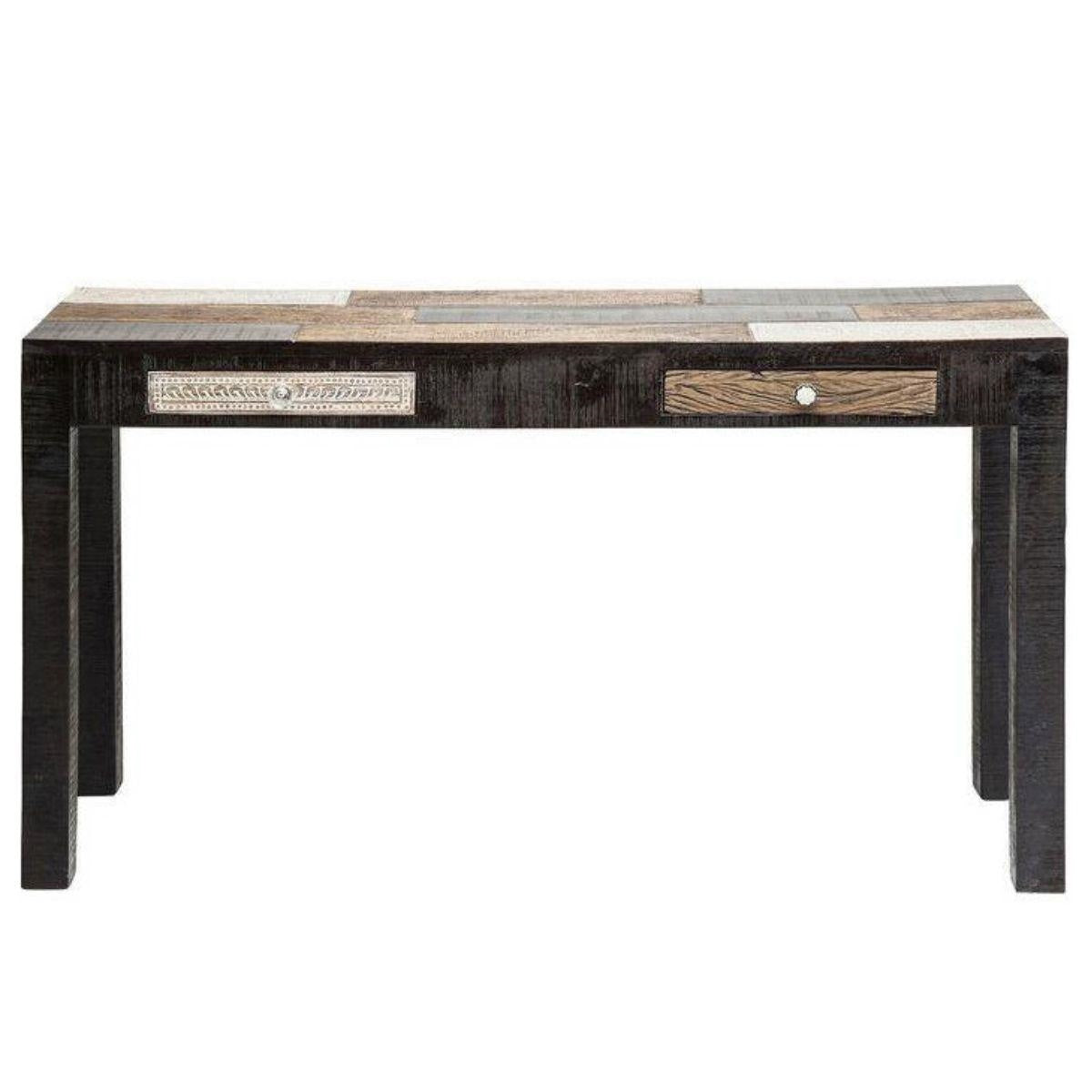 Consolle in mango scuro 120X38H76 - Milano 7 Arte e Design