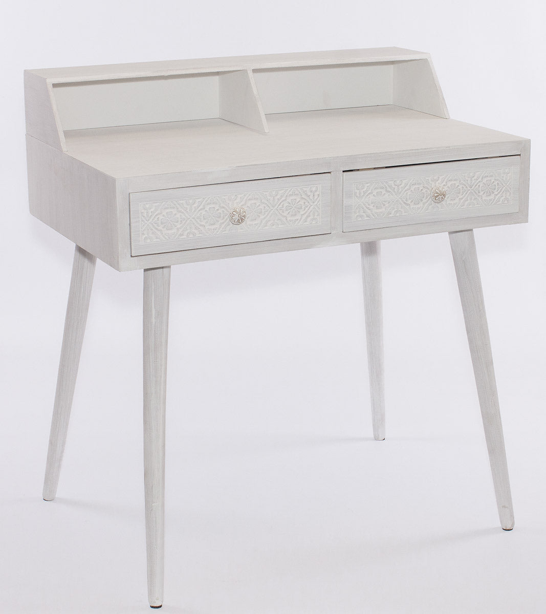 Scrivania in pino ed mdf 90X50H78