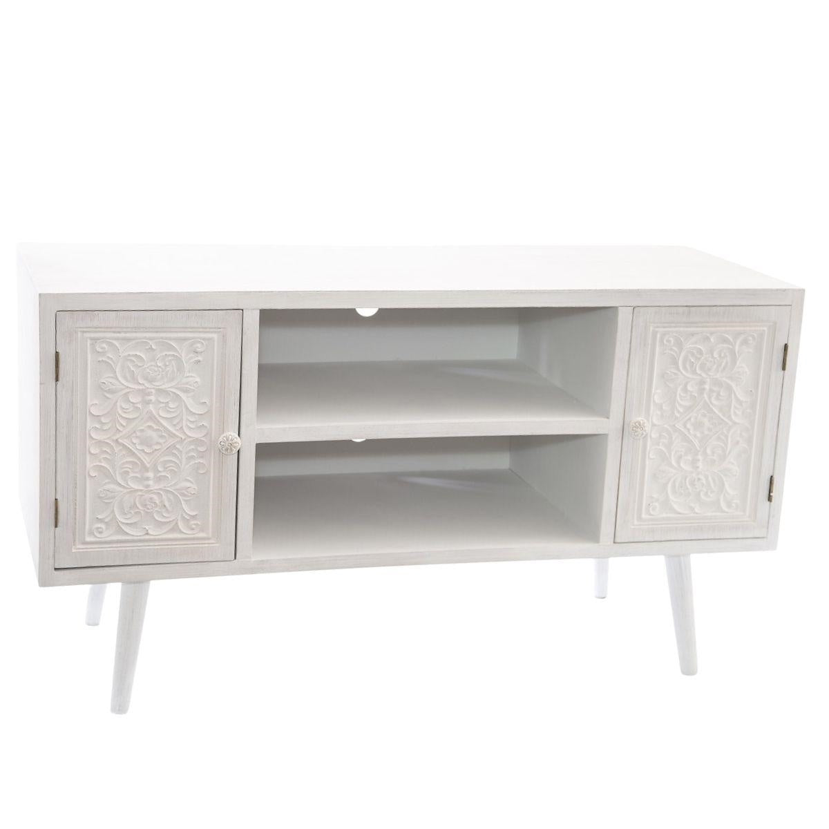 Portatv in legno di pino 110X41H61 - Milano 7 Arte e Design