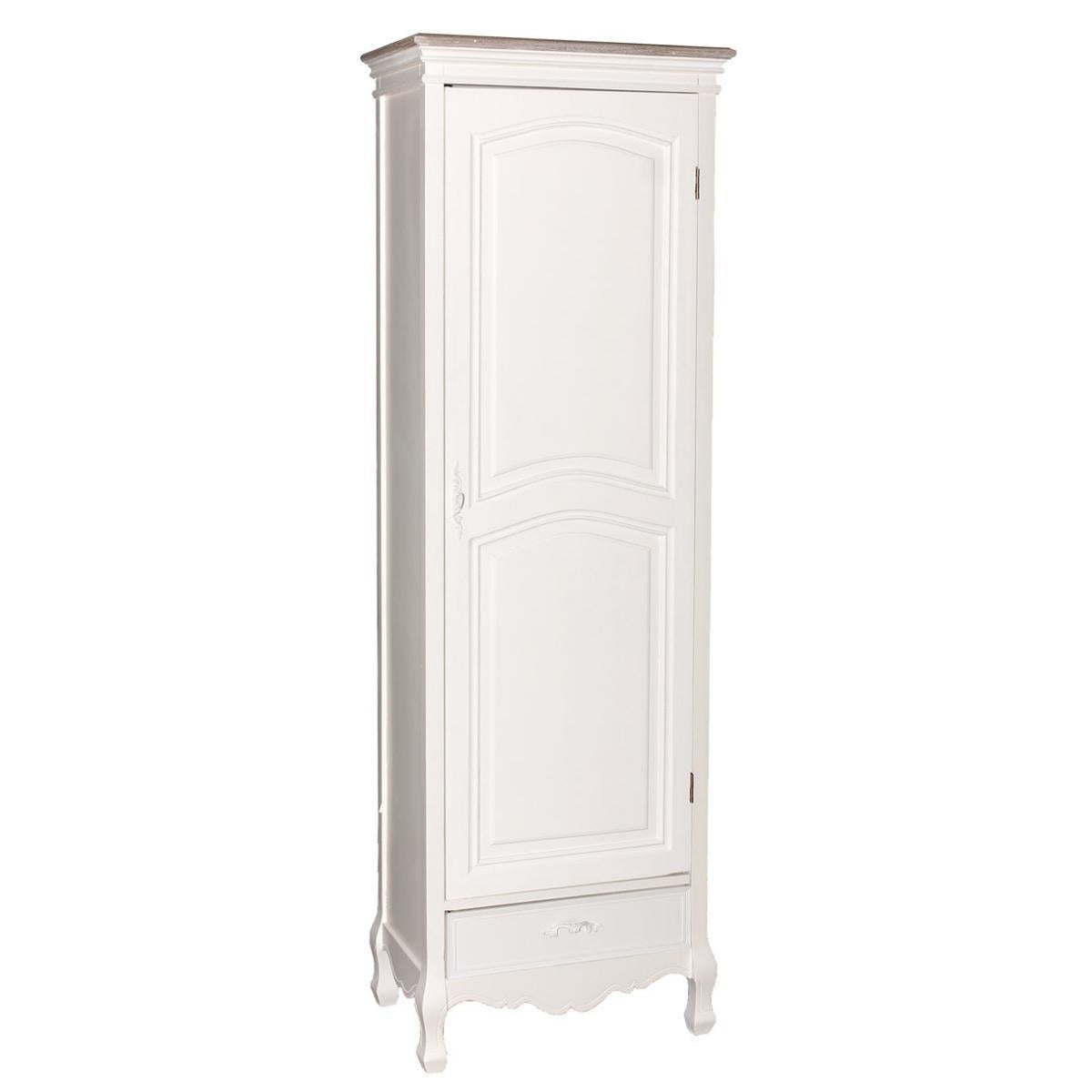 Armadio in pino bianco 56x36H186