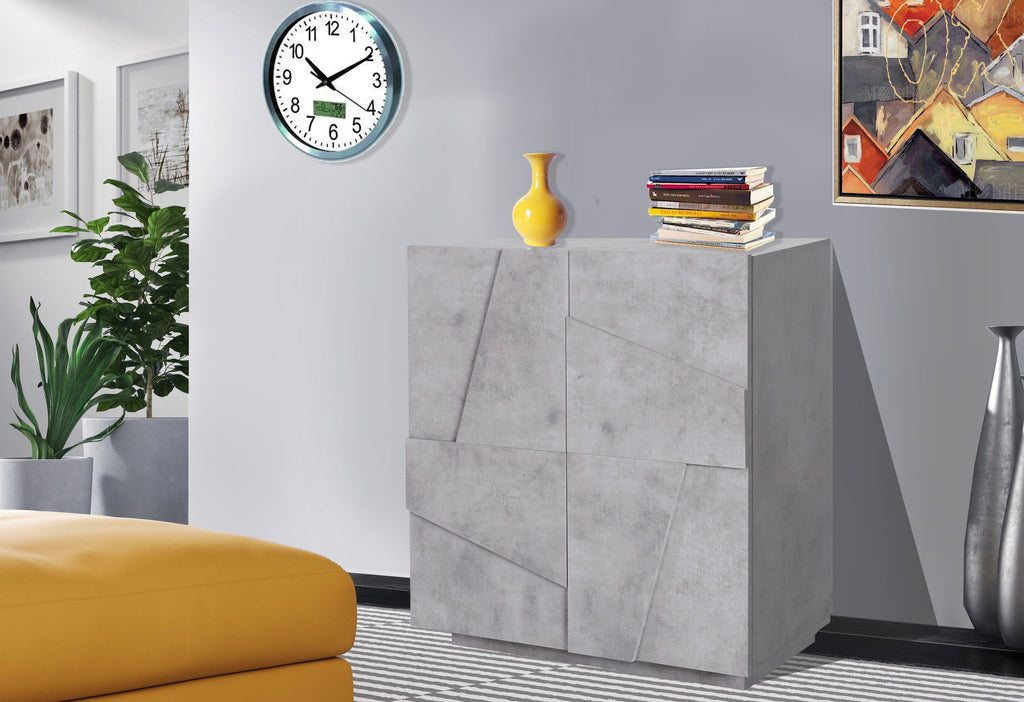 Credenza PING 80 cm 2 ante battenti - Milano 7 Arte e Design