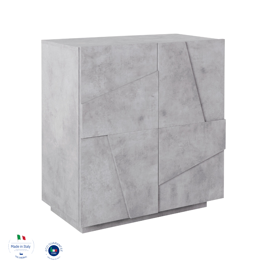 Credenza PING 80 cm 2 ante battenti - Milano 7 Arte e Design