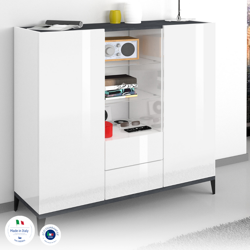 Credenza SUNRISE alta 120 cm - Milano 7 Arte e Design