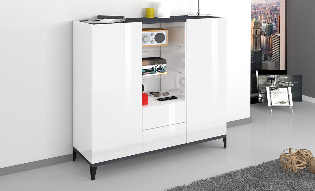 Credenza SUNRISE alta 120 cm - Milano 7 Arte e Design