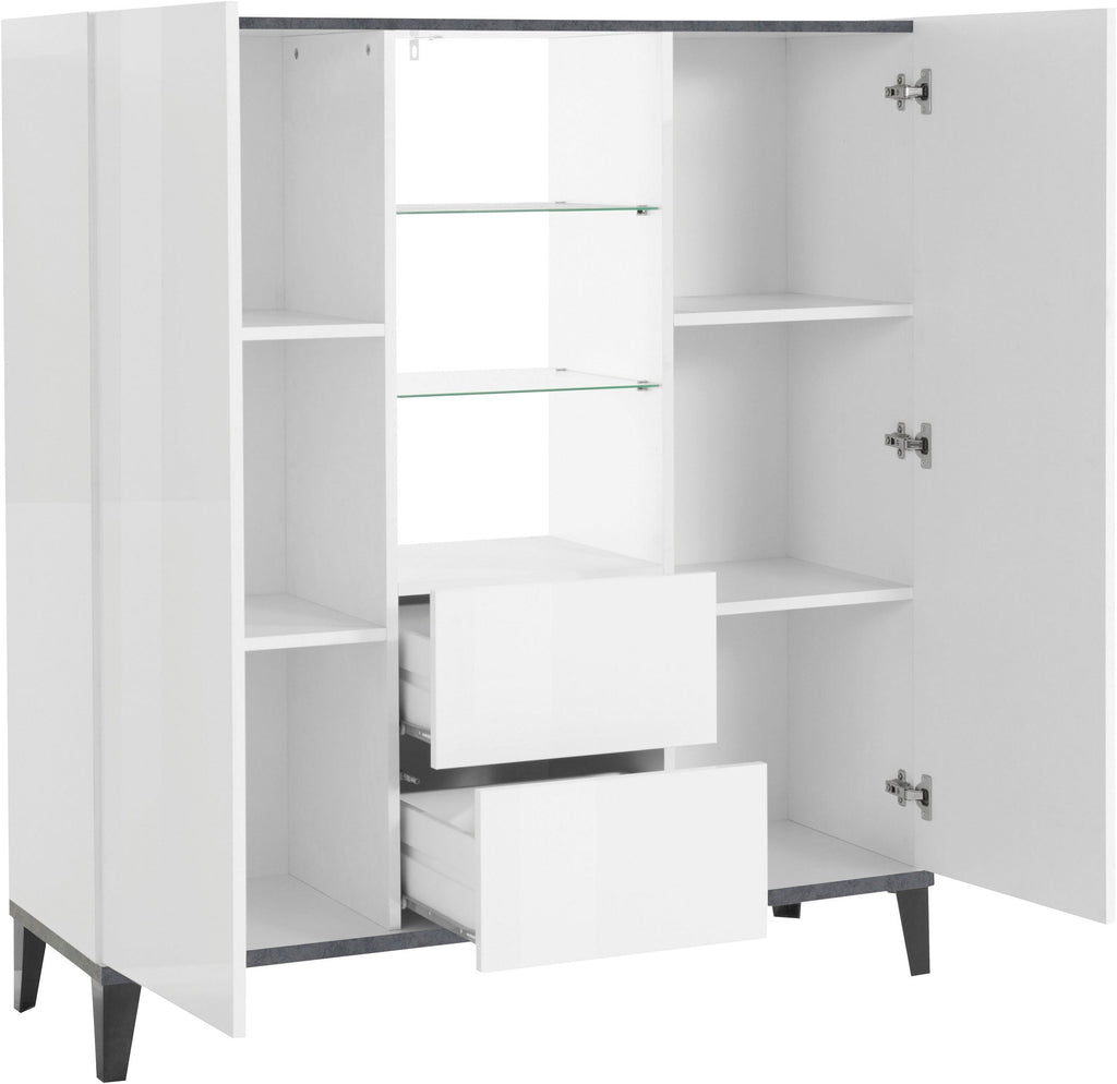 Credenza SUNRISE alta 120 cm - Milano 7 Arte e Design