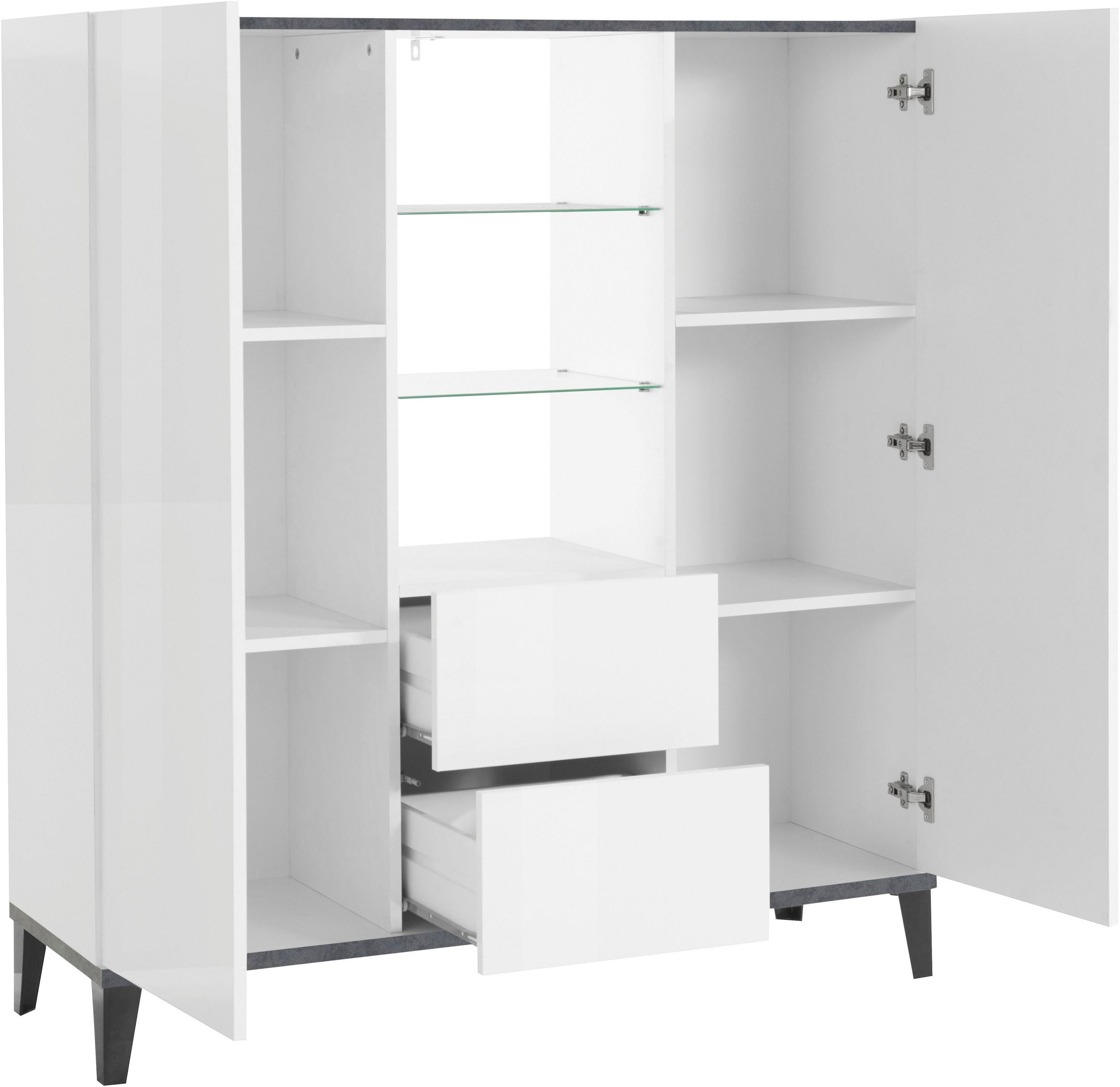 Credenza SUNRISE alta 120 cm - Milano 7 Arte e Design
