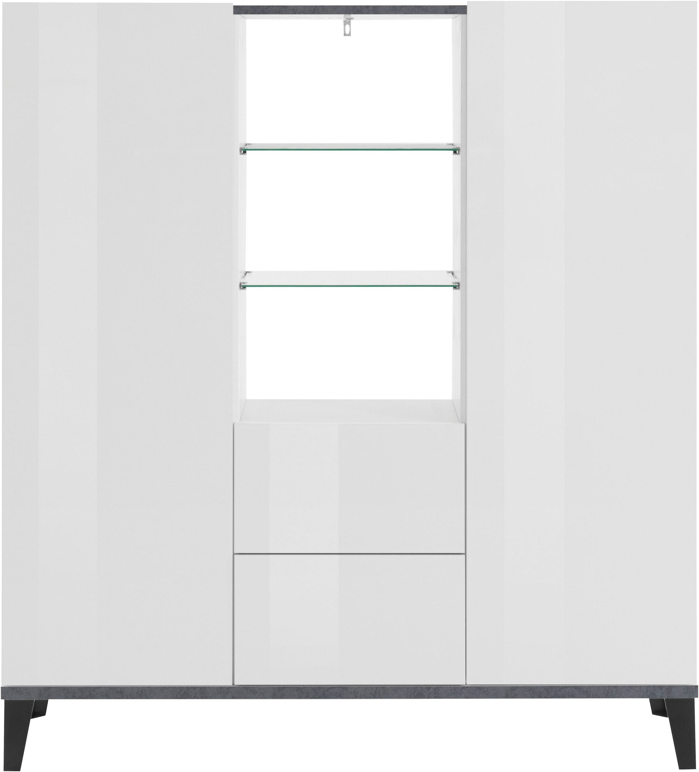 Credenza SUNRISE alta 120 cm - Milano 7 Arte e Design