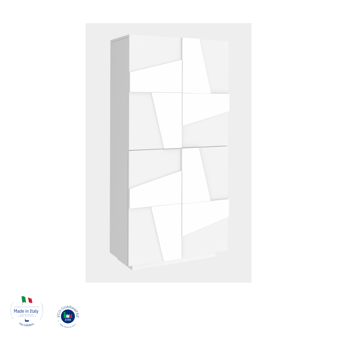 Scarpiera PING 4 ante battenti - Milano 7 Arte e Design