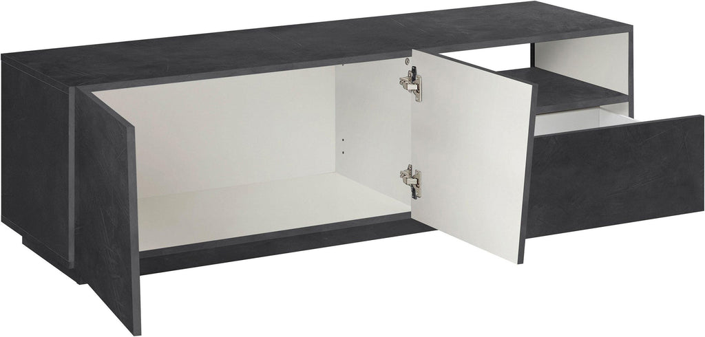 Porta tv VEGA 150 cm  2 ante battenti + 1 cassetto - Milano 7 Arte e Design