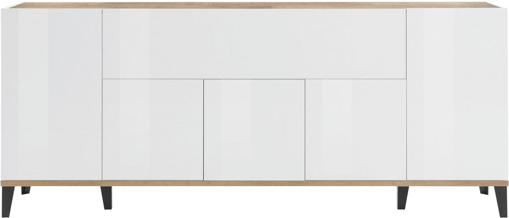 Credenza SUNRISE 4 ante + 1 anta ribalta da 200 cm - Milano 7 Arte e Design