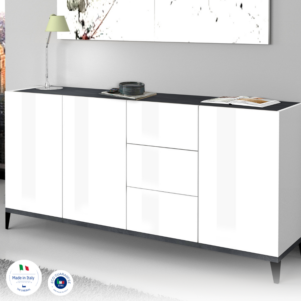 Credenza SUNRISE 3 ante + 3 cassetti da 160 cm - Milano 7 Arte e Design