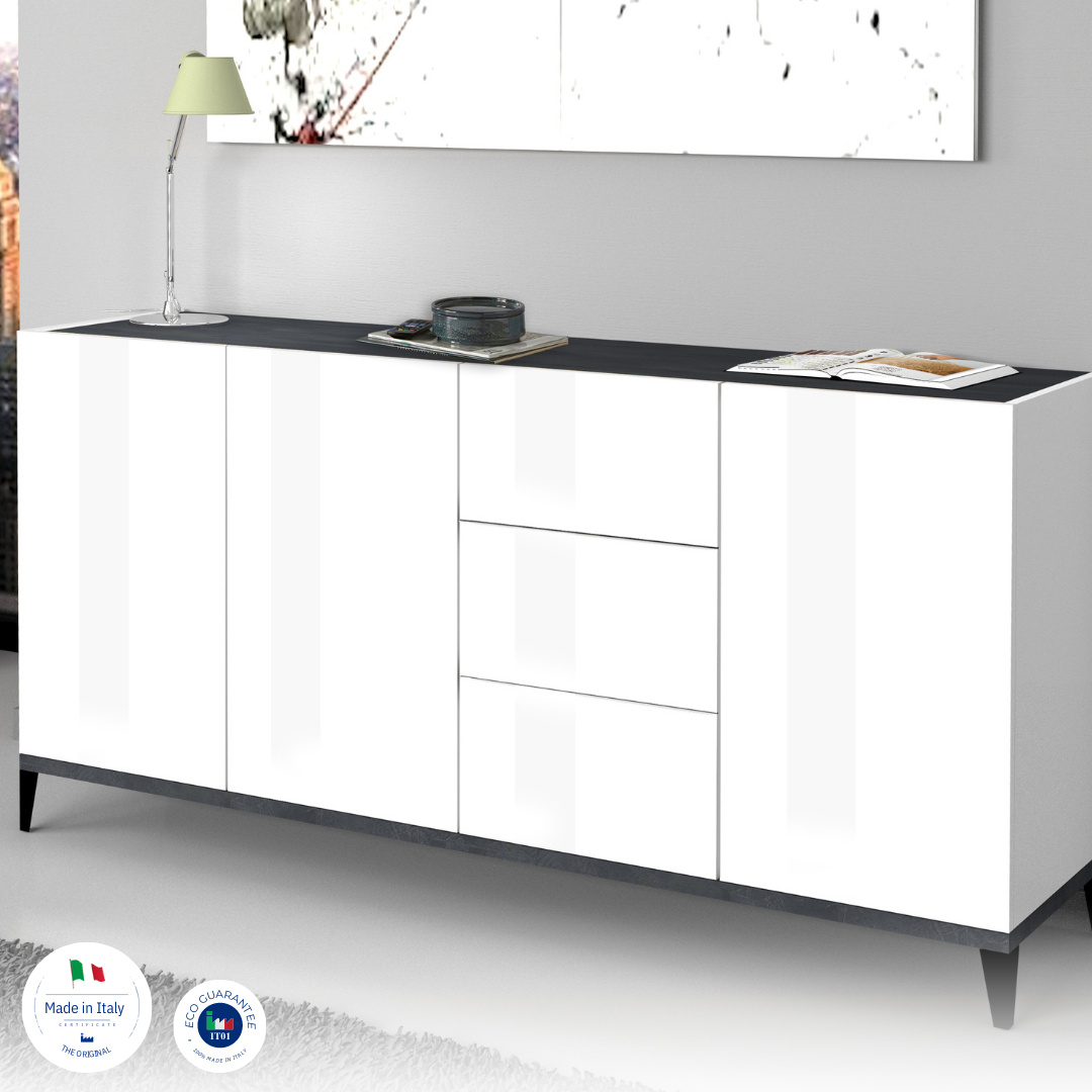 Credenza SUNRISE 3 ante + 3 cassetti da 160 cm - Milano 7 Arte e Design