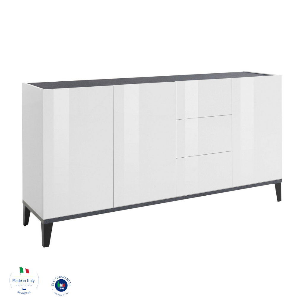 Credenza SUNRISE 3 ante + 3 cassetti da 160 cm - Milano 7 Arte e Design