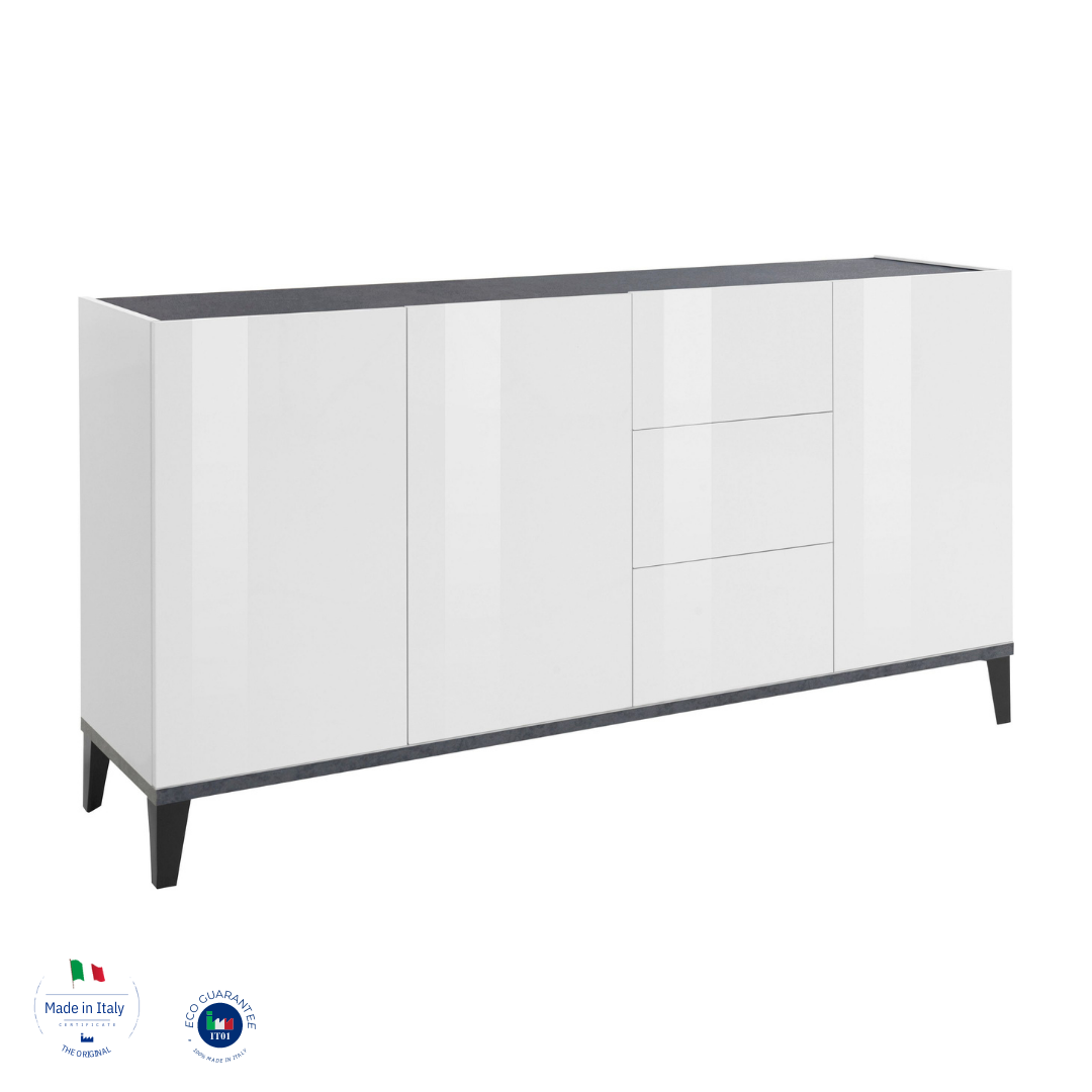 Credenza SUNRISE 3 ante + 3 cassetti da 160 cm - Milano 7 Arte e Design