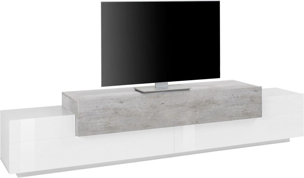 Porta tv CORO 240 cm 3 ante a ribalta - Milano 7 Arte e Design
