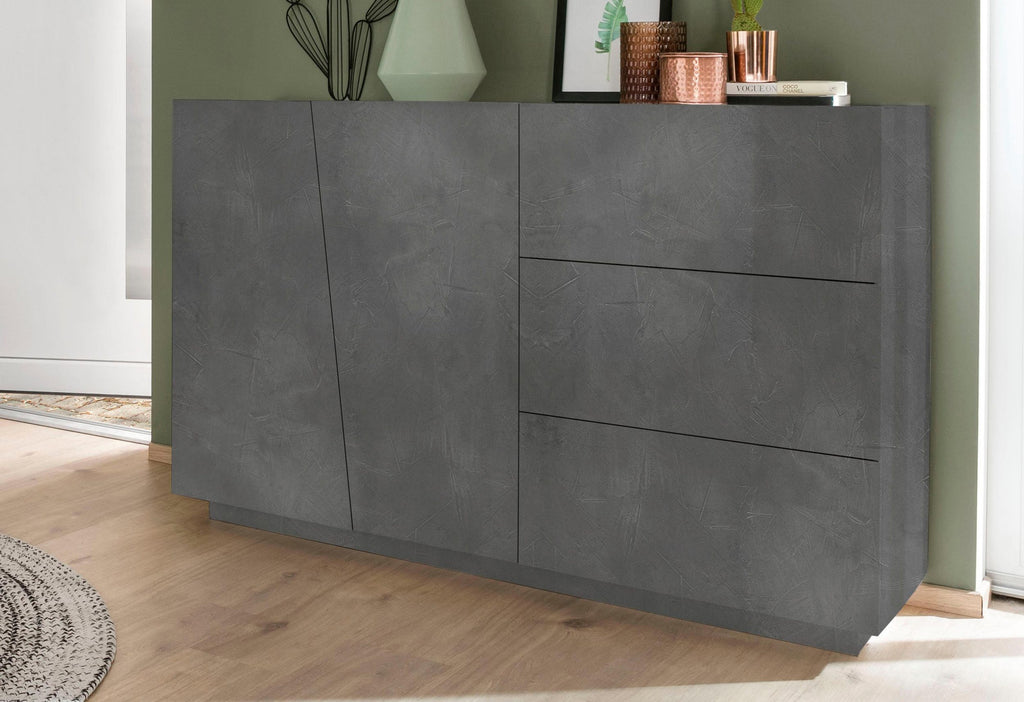 Credenza VEGA 140 cm 2 ante + 3 cassetti - Milano 7 Arte e Design