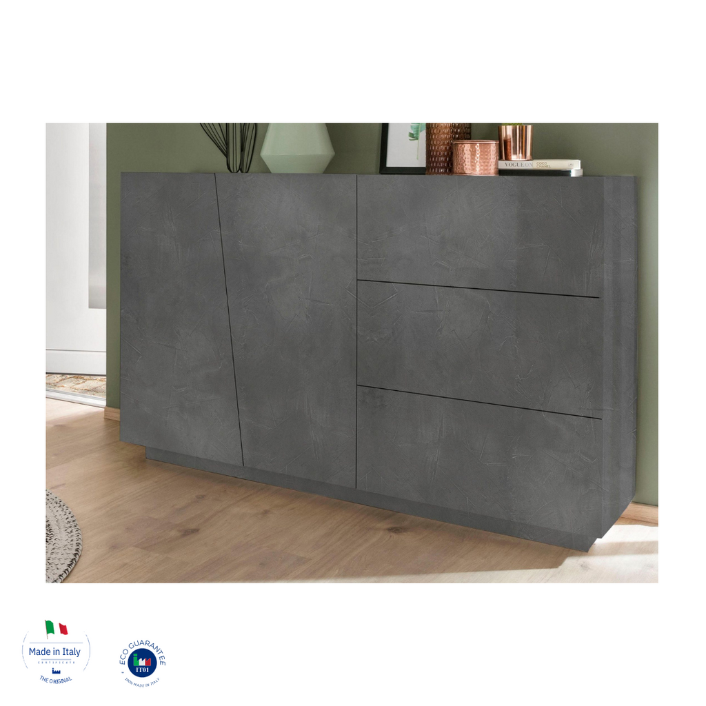 Credenza VEGA 140 cm 2 ante + 3 cassetti - Milano 7 Arte e Design