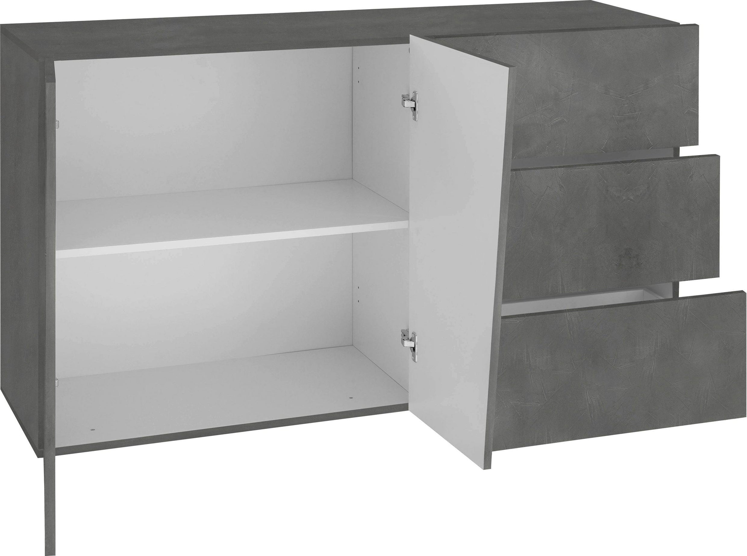 Credenza VEGA 140 cm 2 ante + 3 cassetti