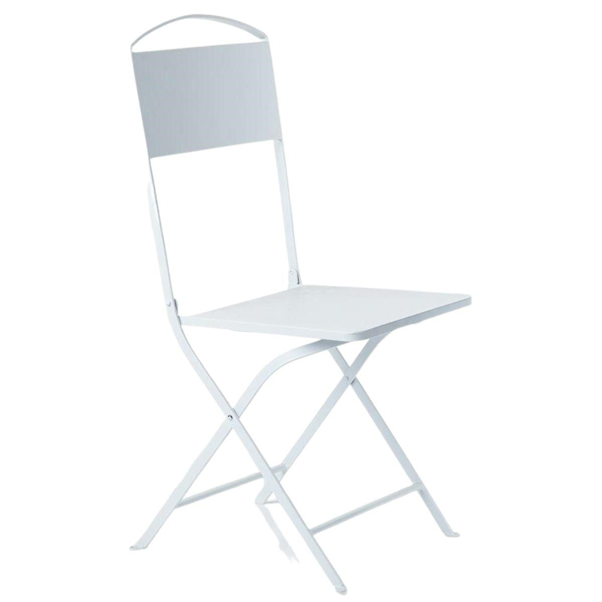 Sedia pieghevole bianca 37H94 - Milano 7 Arte e Design