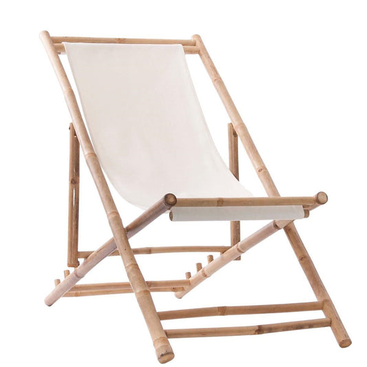 Sedia sdraio in bambù 112X60H80