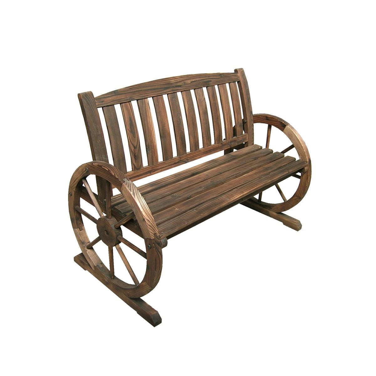 Panca in legno di abete con ruote 115X60H86 - Milano 7 Arte e Design