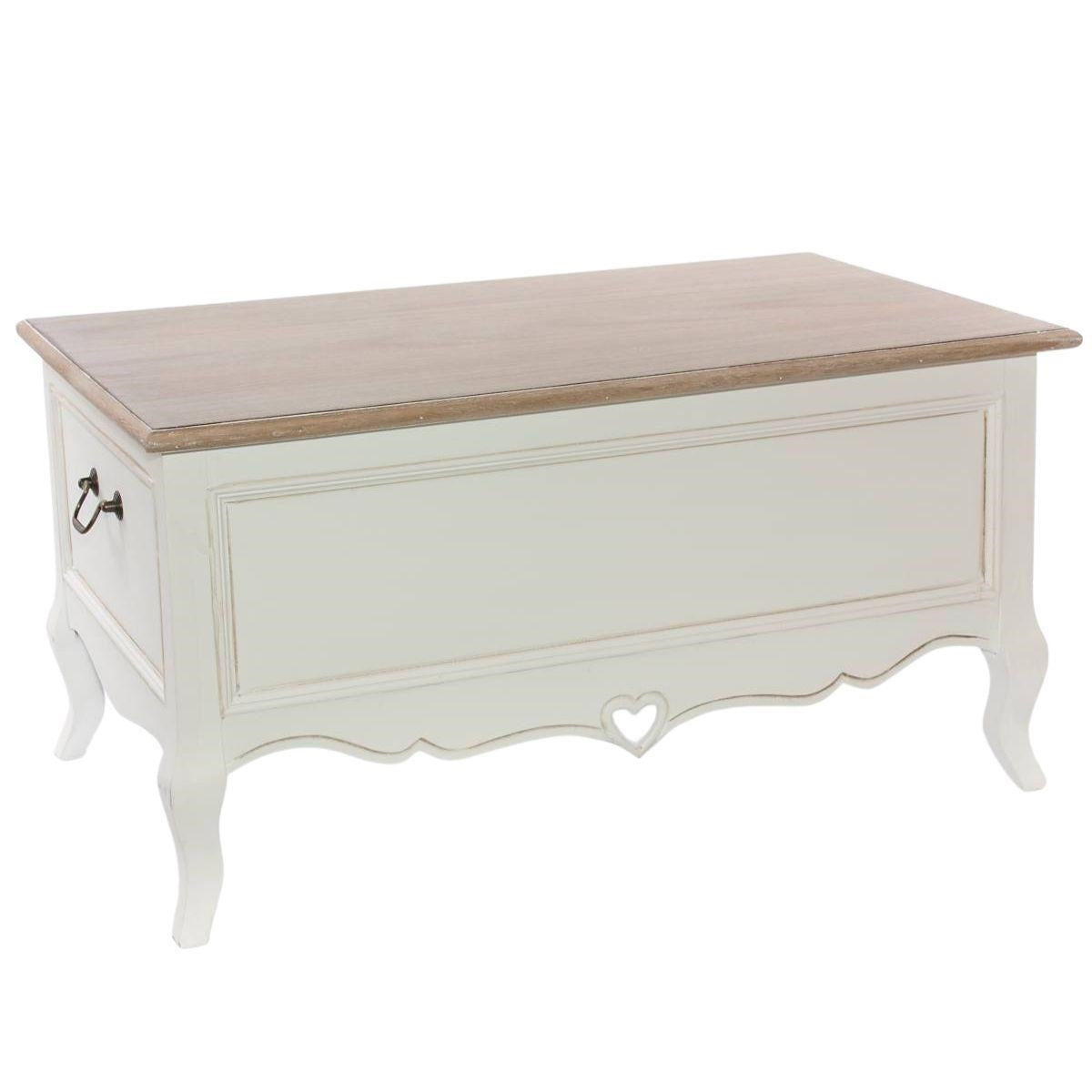 Cassapanca in paulownia ed mdf 82X50H46 - Milano 7 Arte e Design