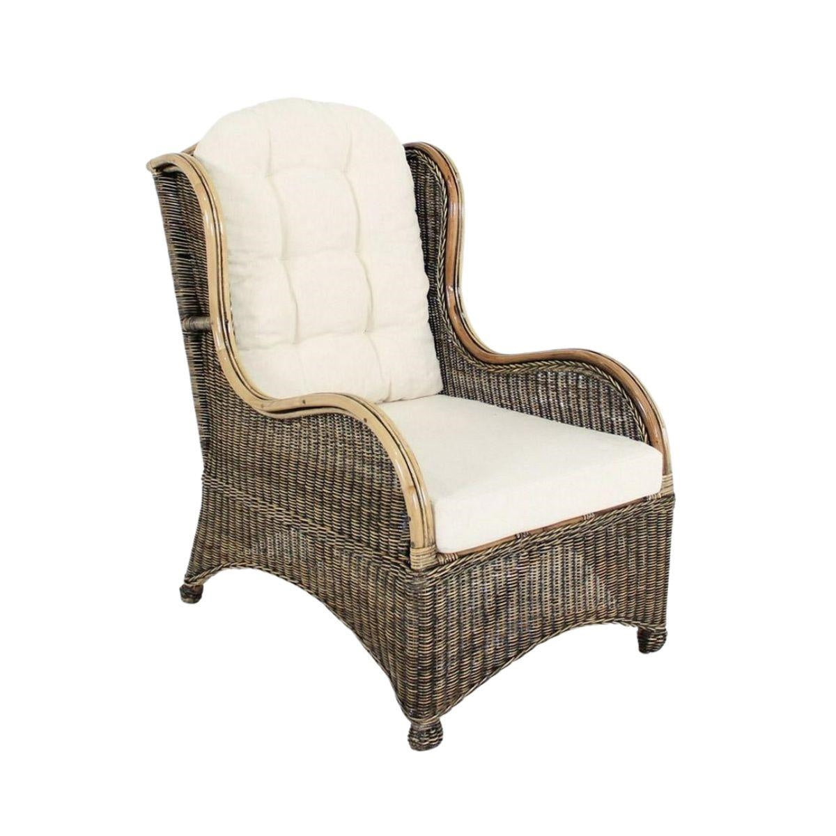 Poltrona in vimini "Mercado" 73X85H105 - Milano 7 Arte e Design