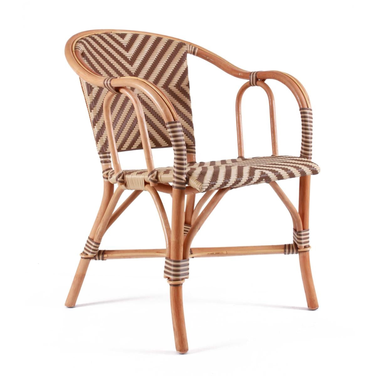 Poltrona in rattan "Lisbona" 56X60H85