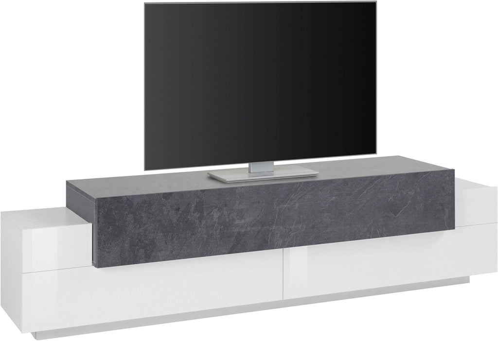 Porta tv CORO 200 cm 3 ante a ribalta - Milano 7 Arte e Design