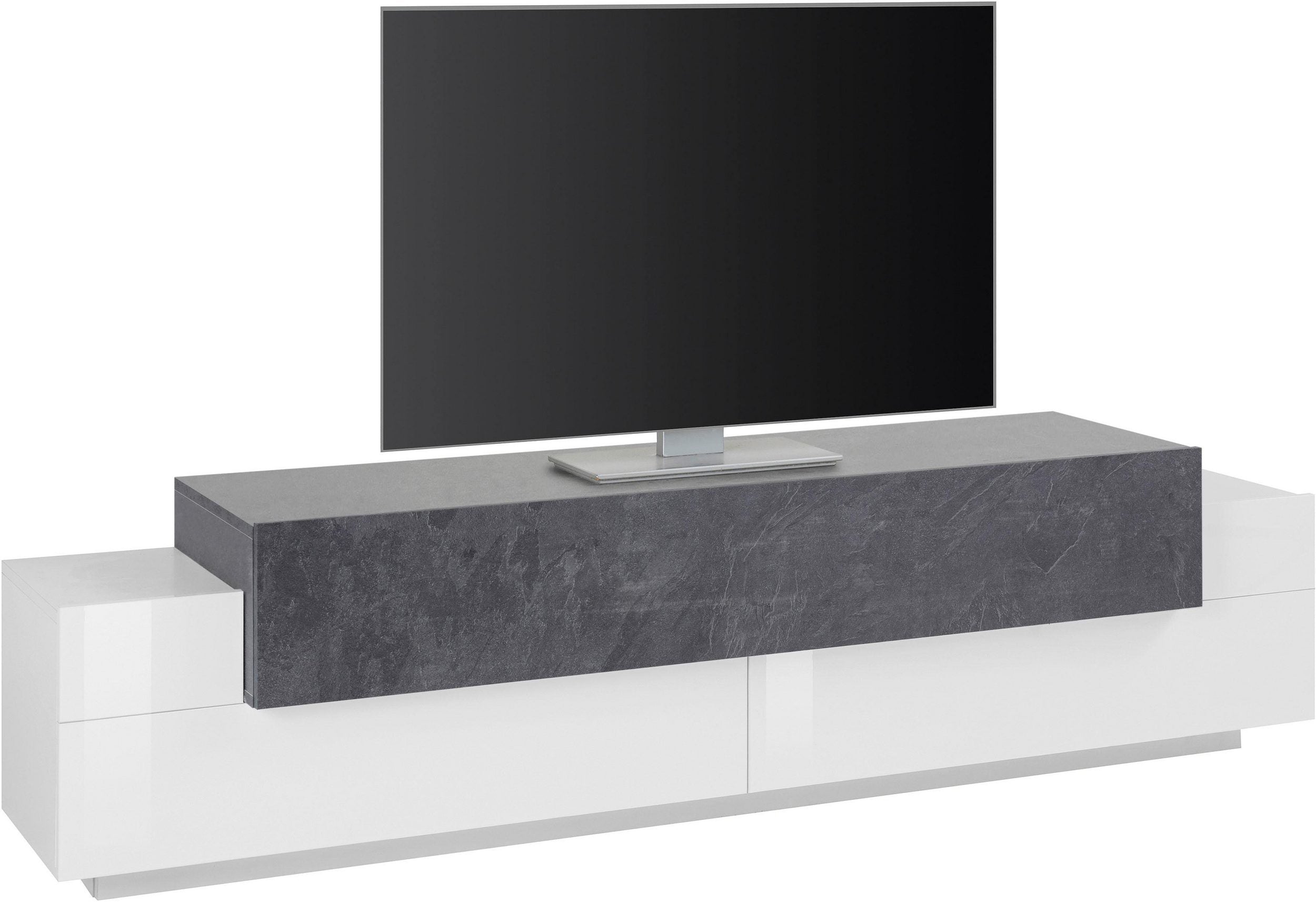 Porta tv CORO 200 cm 3 ante a ribalta - Milano 7 Arte e Design
