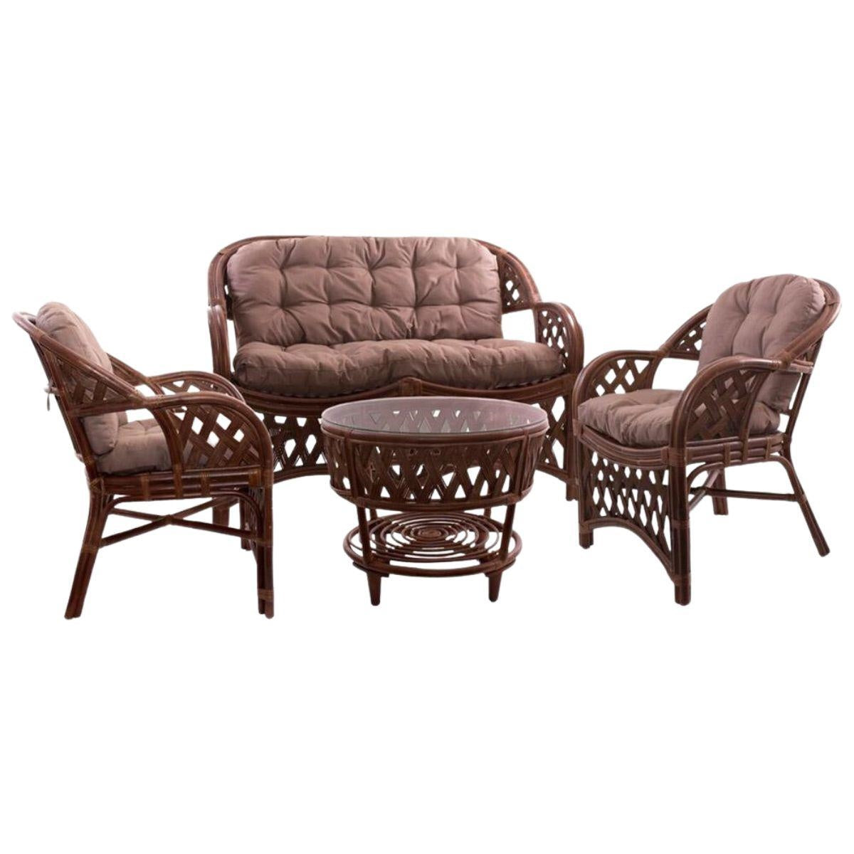 Salotto completo in rattan "Panama"