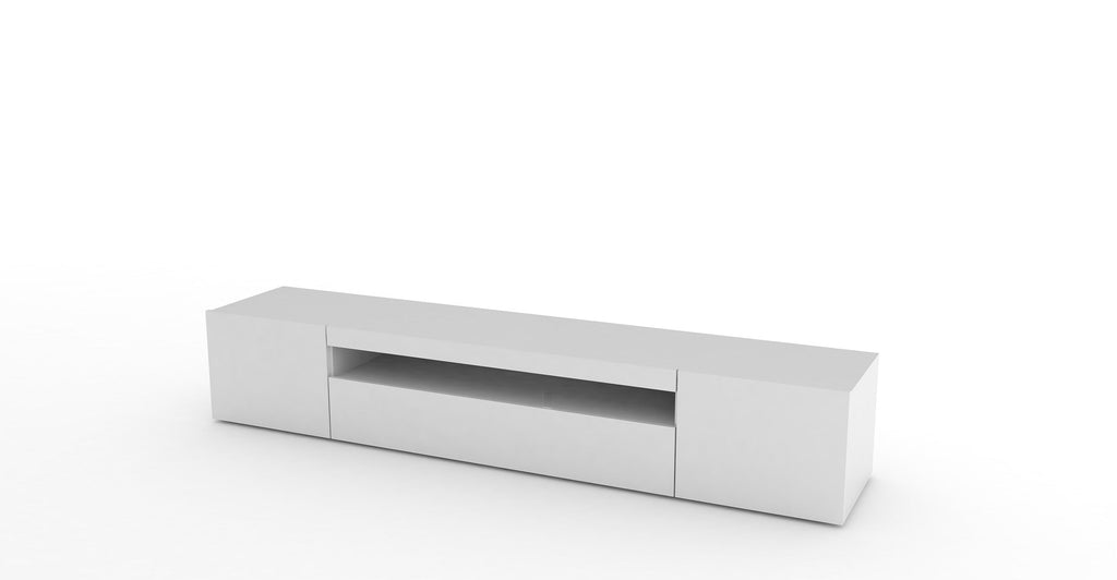 Porta tv DAIQUIRI 200 cm 2 ante battenti + 1 anta a ribalta - Milano 7 Arte e Design