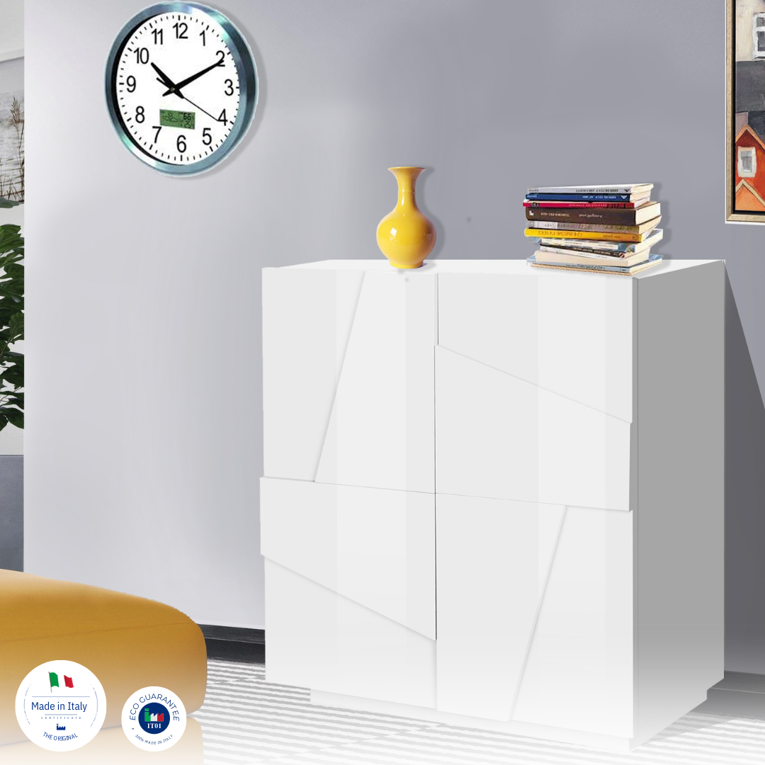 Credenza PING 80 cm 2 ante battenti - Milano 7 Arte e Design