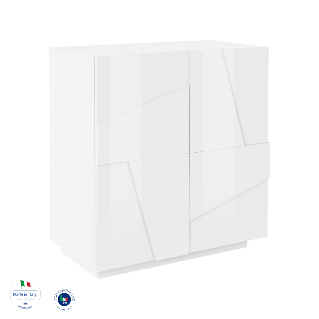 Credenza PING 80 cm 2 ante battenti - Milano 7 Arte e Design