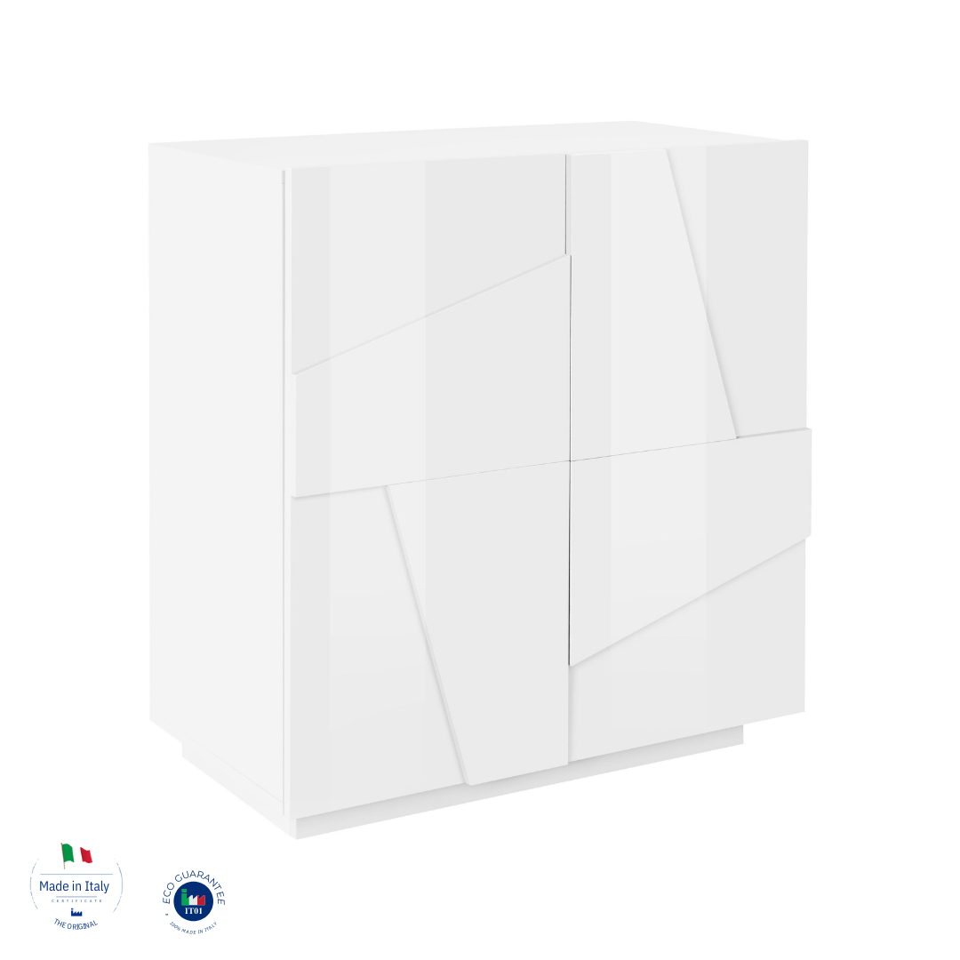 Credenza PING 80 cm 2 ante battenti - Milano 7 Arte e Design