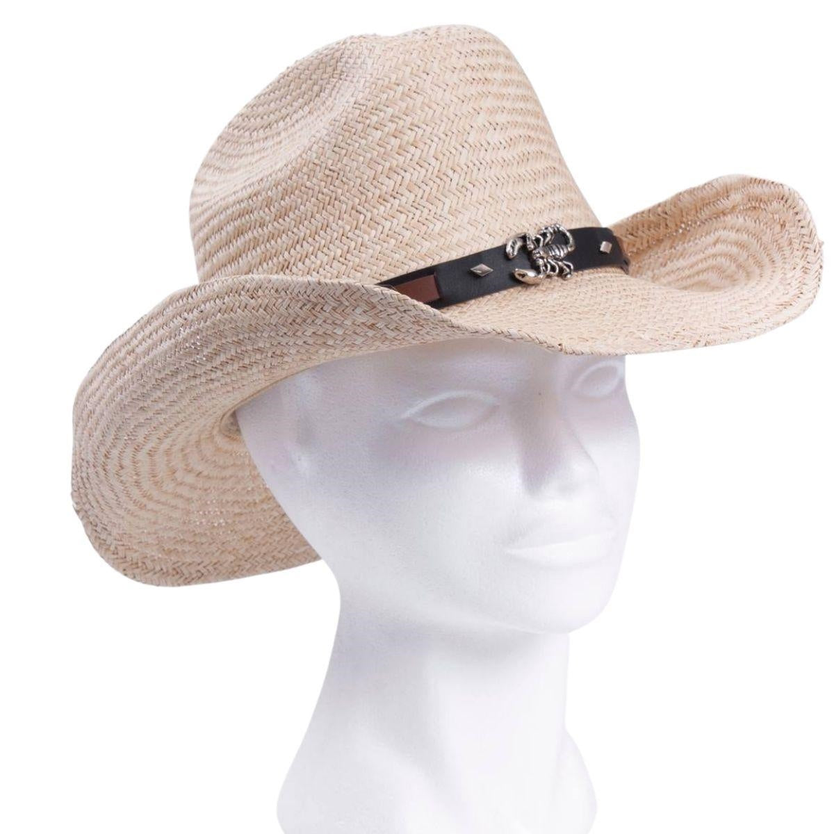 Cappello in rafia tg.58 - Milano 7 Arte e Design