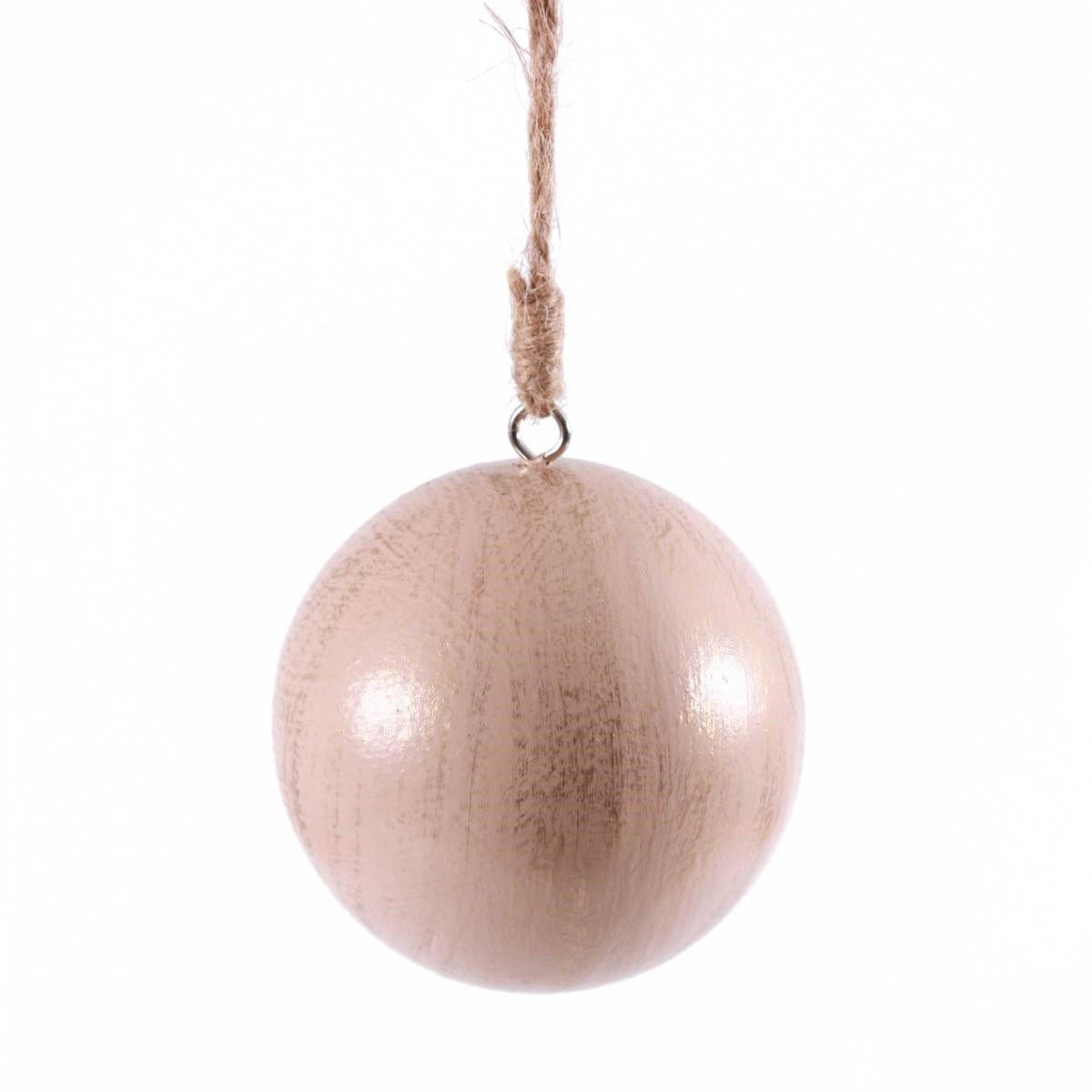 Decorazione natalizia pallina liscia Ø7
