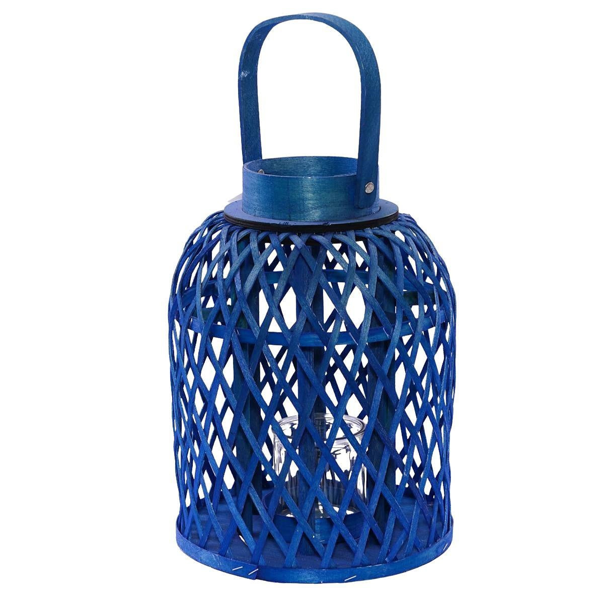 Lanterna in abete blu Ø11H30 - Milano 7 Arte e Design