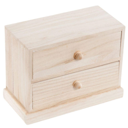 Cassettiera piccola per decoupage 18X9H14,5 - Milano 7 Arte e Design