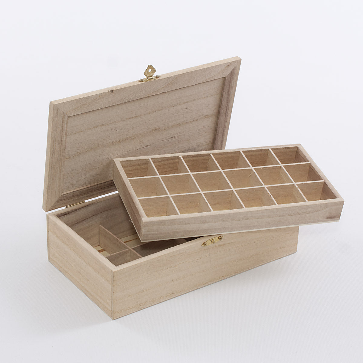 Scatola con scomparto 25X14H7