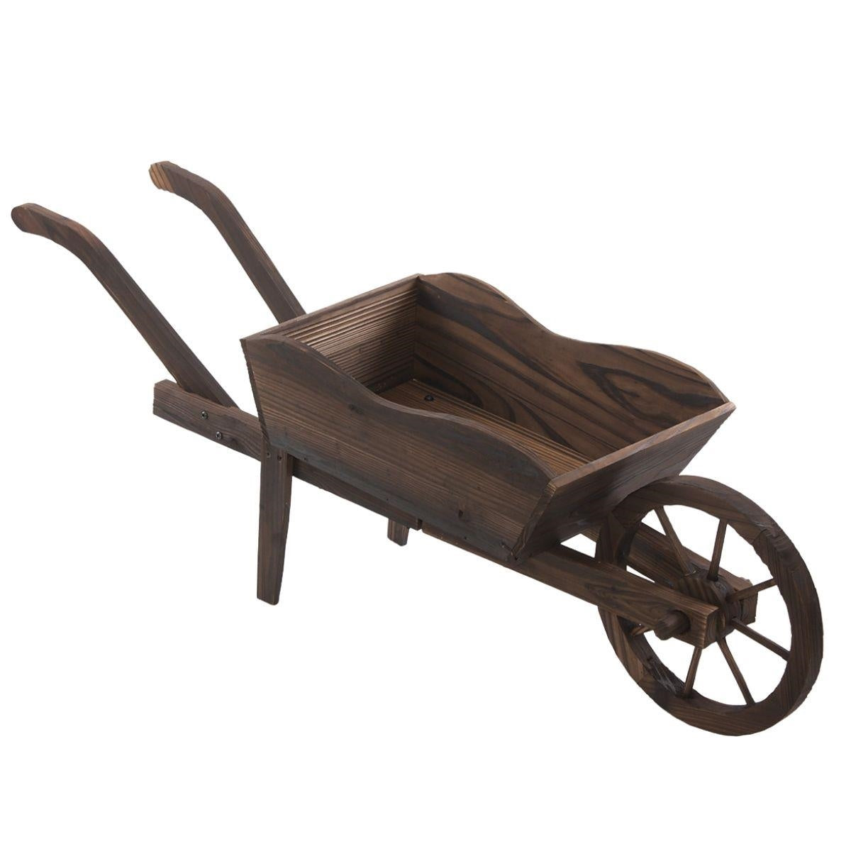 Cariola decorativa in abete 120X32H45