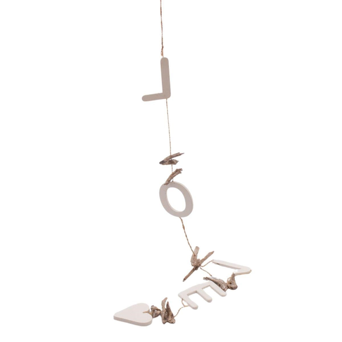 Ghirlanda decorativa Love H70